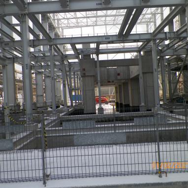 Fundament turbozespołu